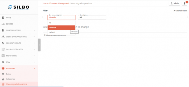 Figure-8.2b: Mass Upgradation Operation Filters