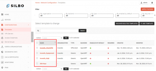 Figure-3.1.2a: Edit Template