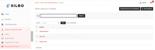 Figure-4.4: Groups & Permissions