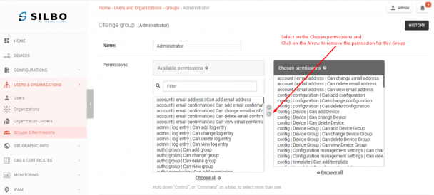 Figure-4.4.2: Edit Group